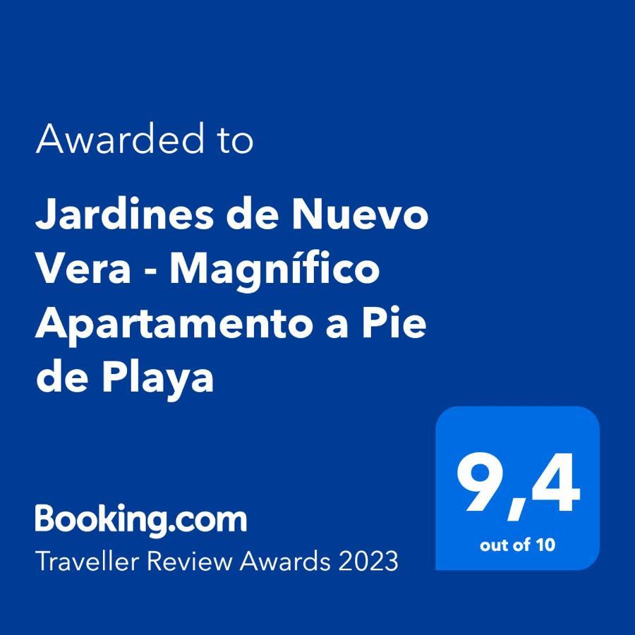 Jardines De Nuevo Vera - Magnifico Apartamento A Pie De Playa Bagian luar foto